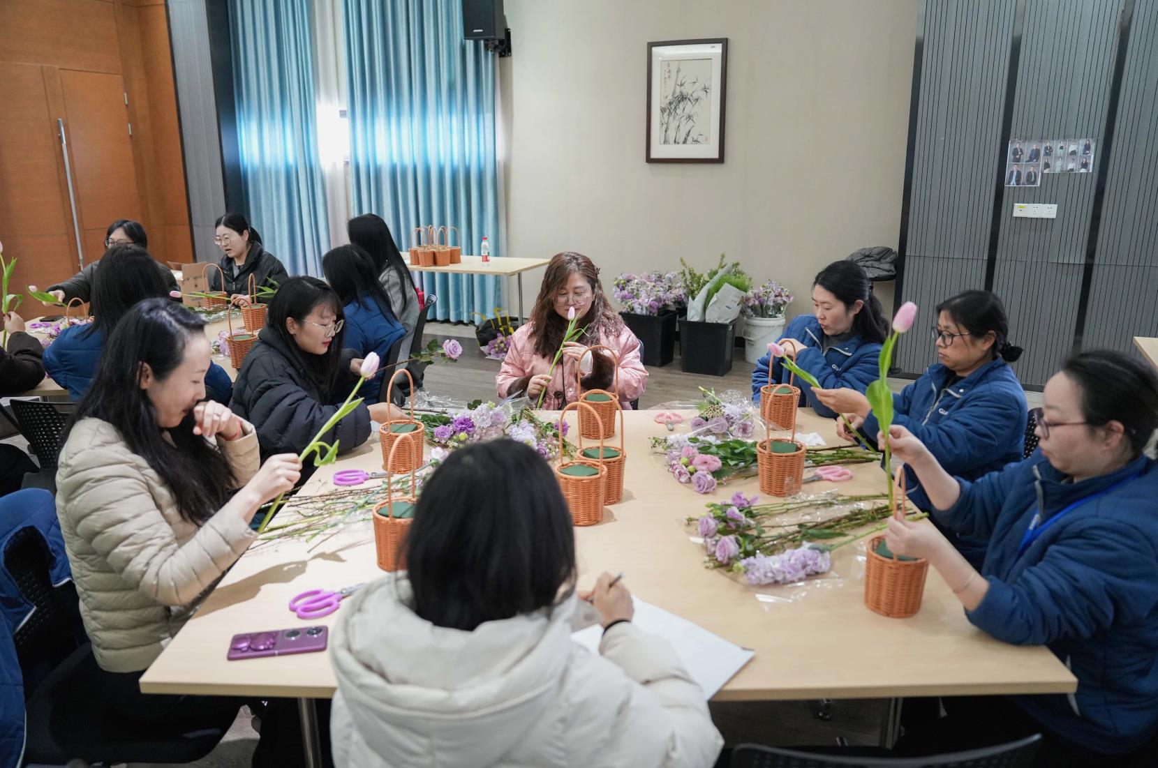 花香润心田 巾帼绽芳华——巨人集团妇女节活动 花香润心田 巾帼绽芳华——巨人集团妇女节活动